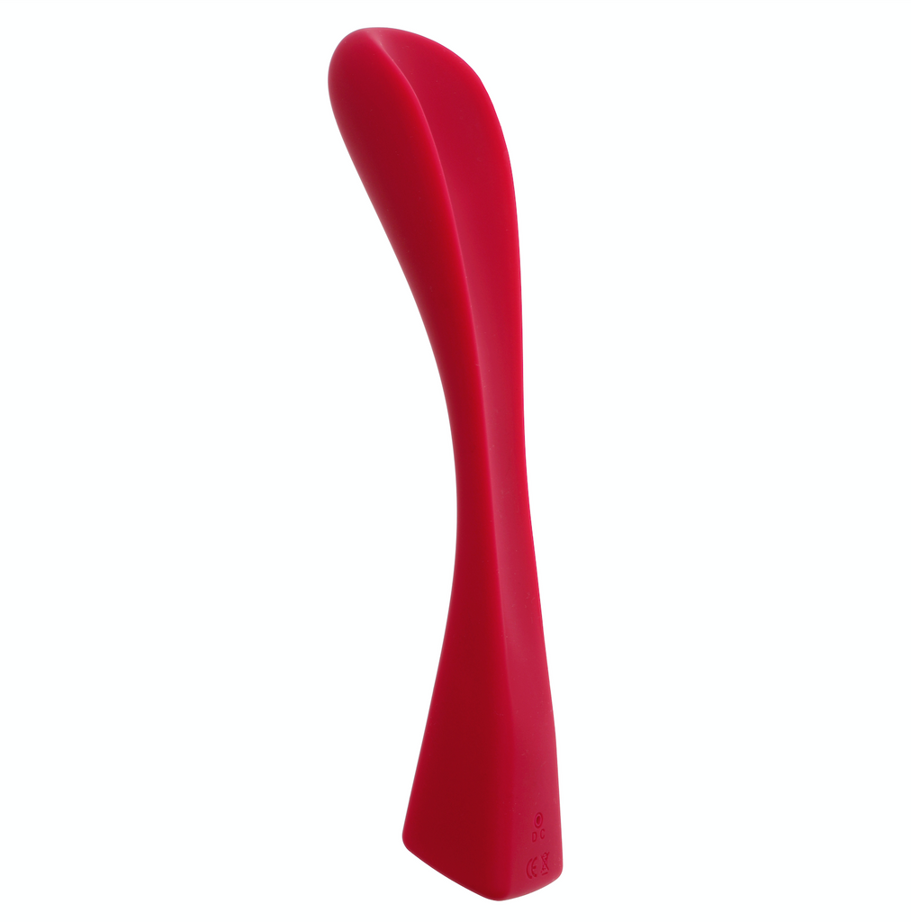 Ruby pleasure toy vibrator side view
