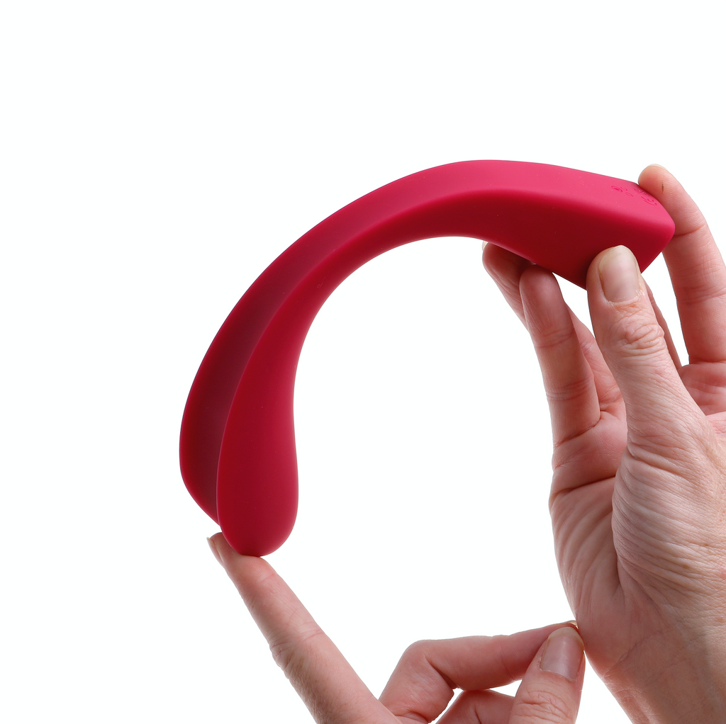 Ruby flexible vibrator pleasure toy